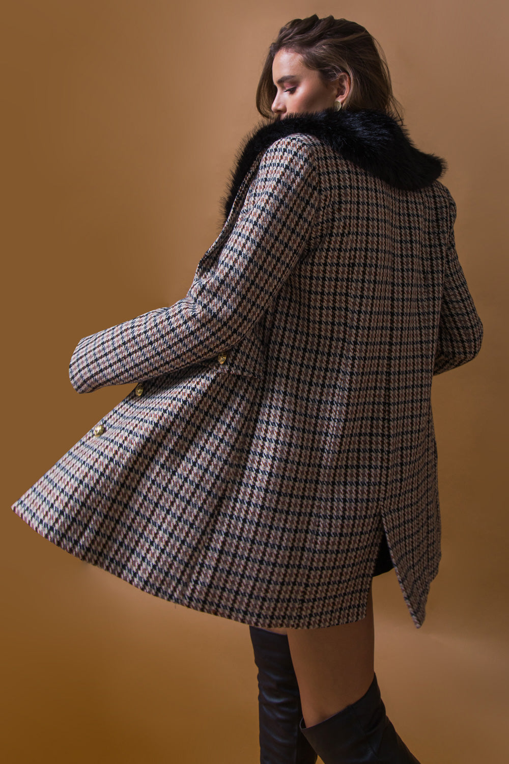 DEBBIE'S FAVORITES TWEED MIDI JACKET