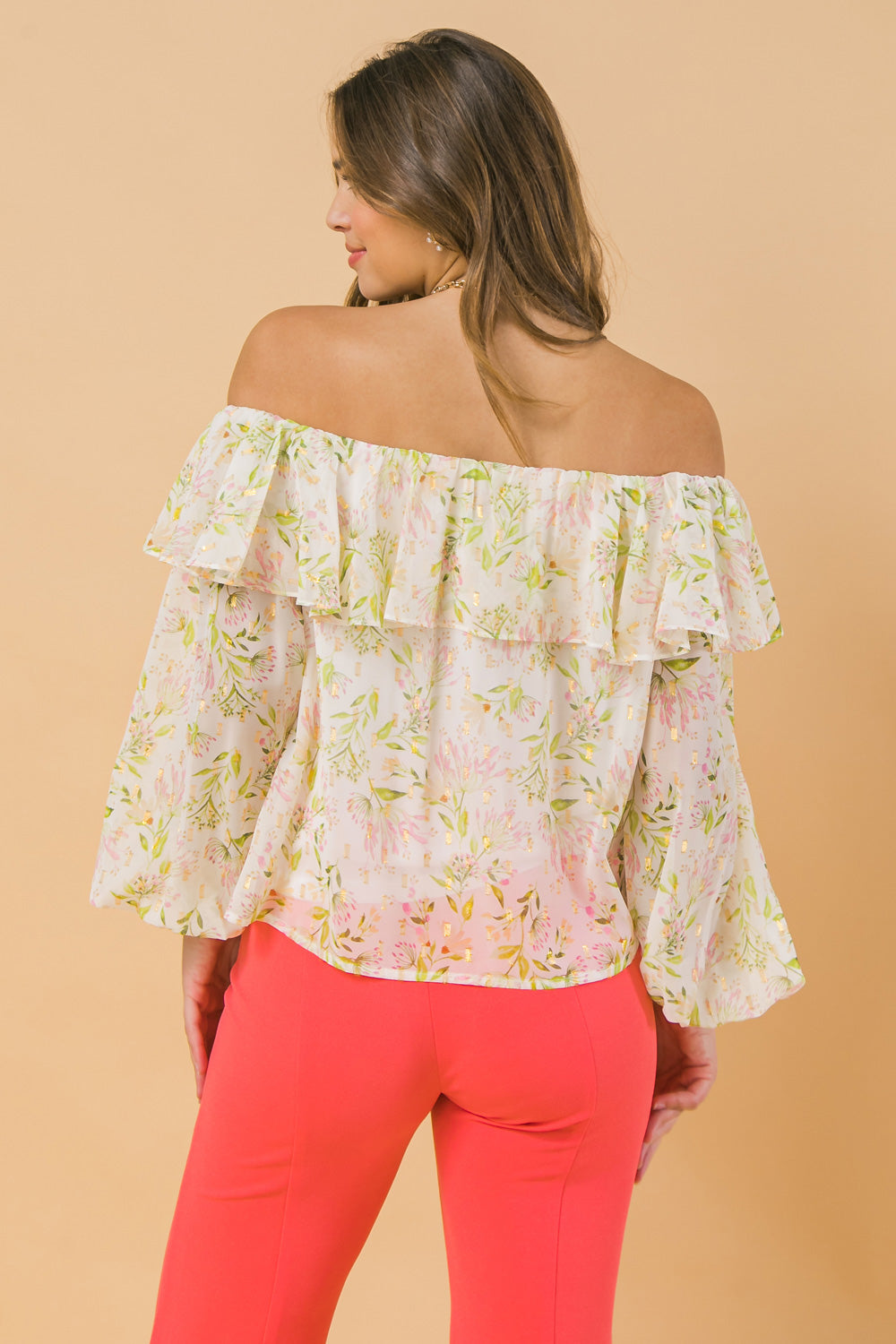 LAW OF ATTRACTION WOVEN TOP