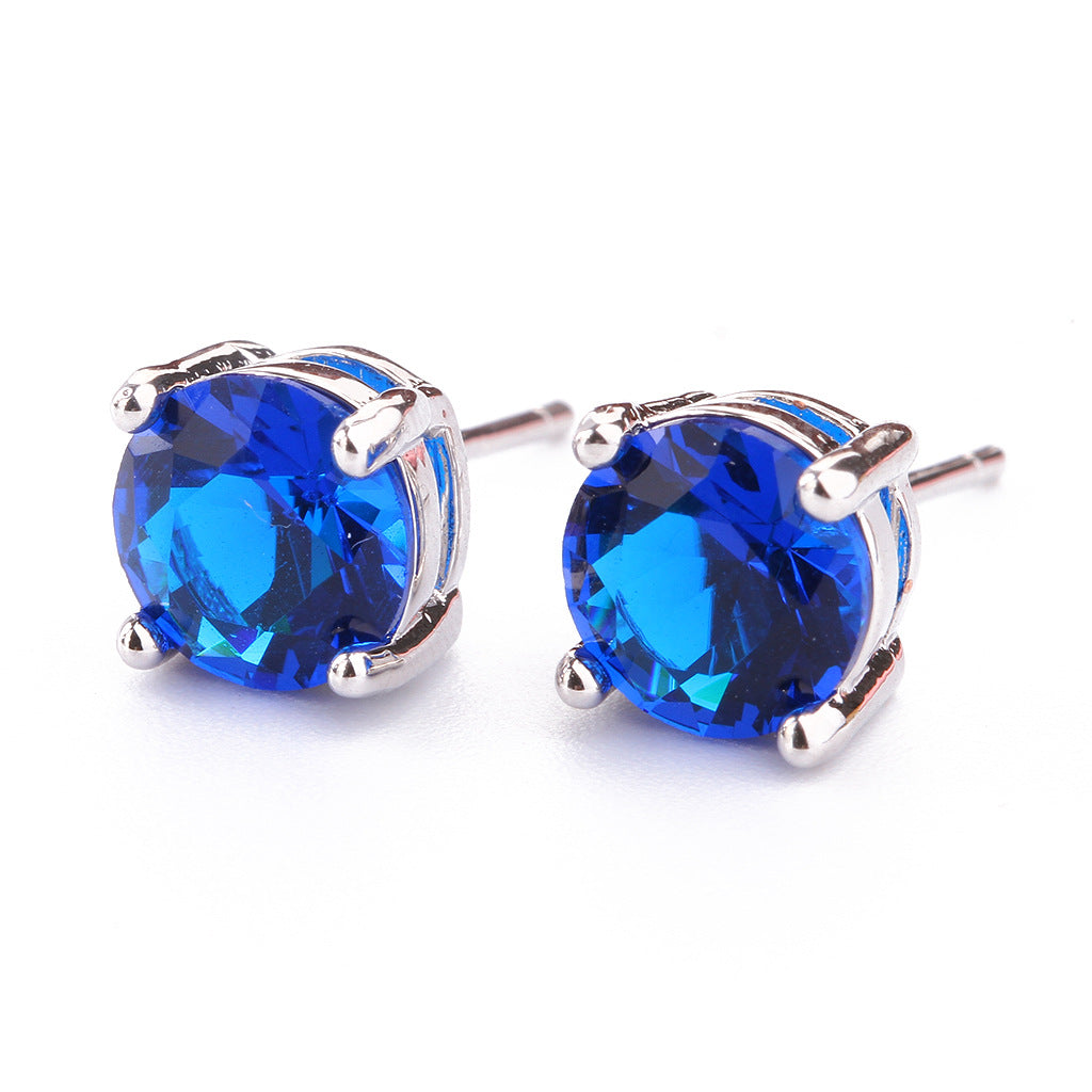 Versatile Four-Prong Womens Ear Studs