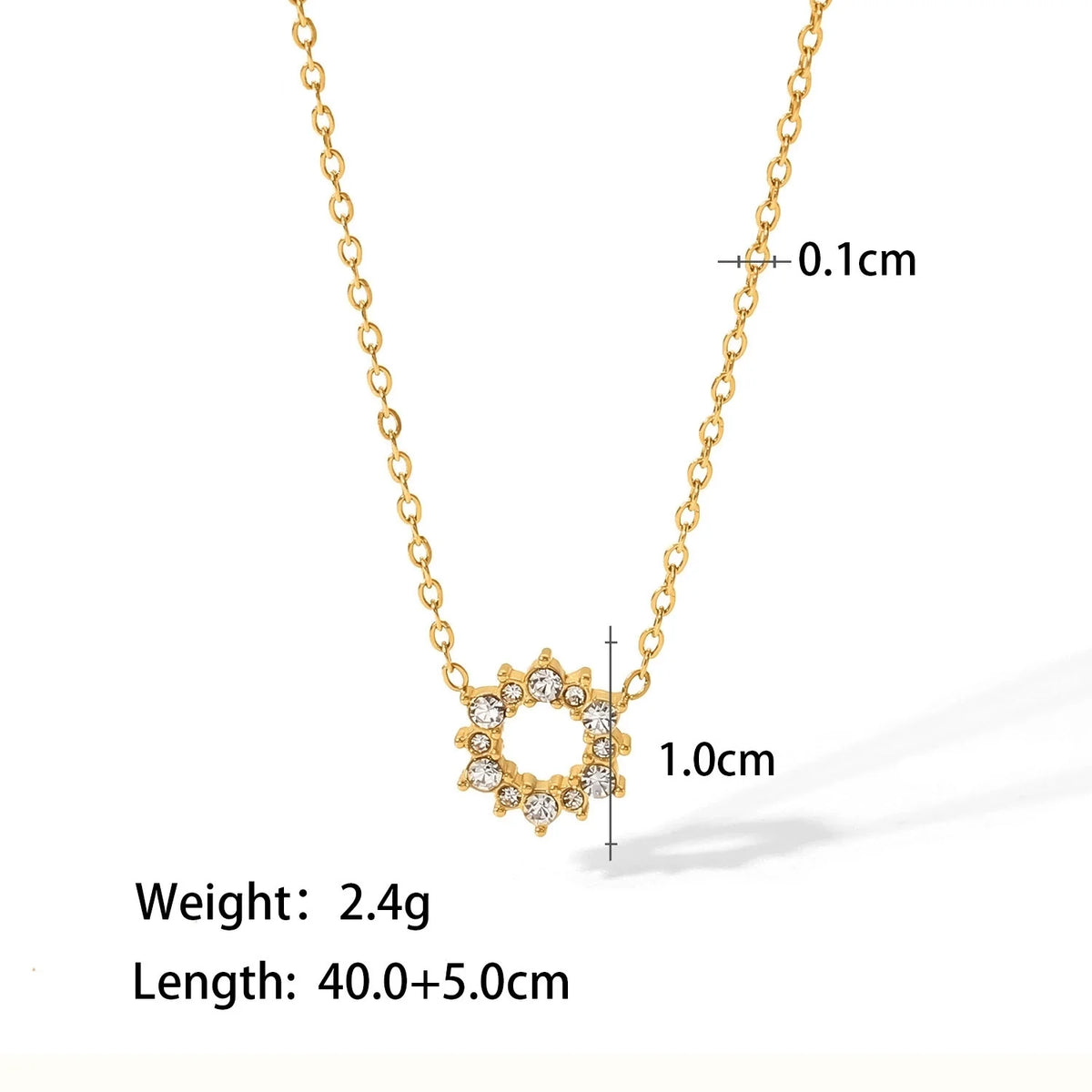 18K gold geometric hollow inlaid pearl design exquisite and fashionable earrings, bracelets and necklaces set