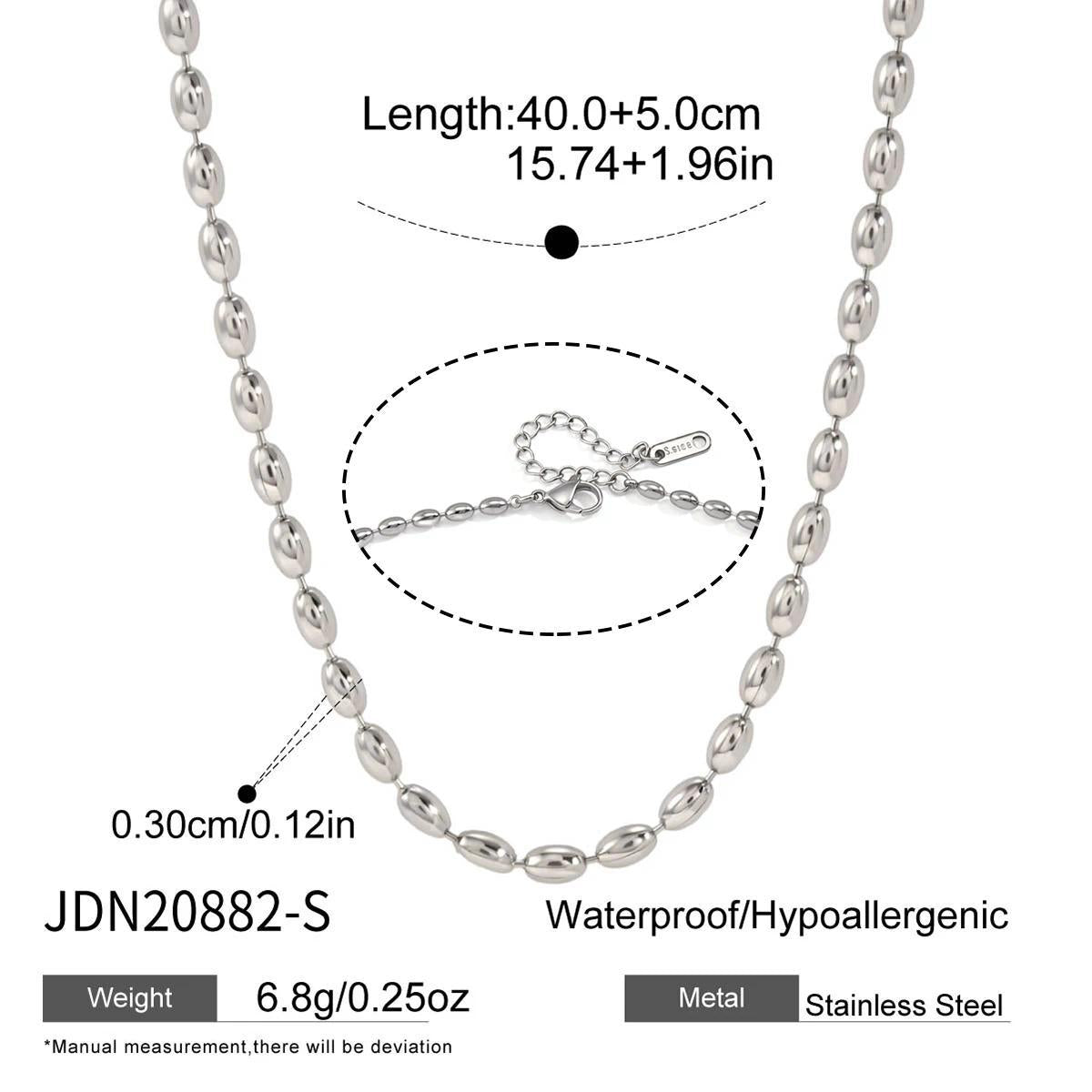 Silver Chain Bracelet and Necklace Collection