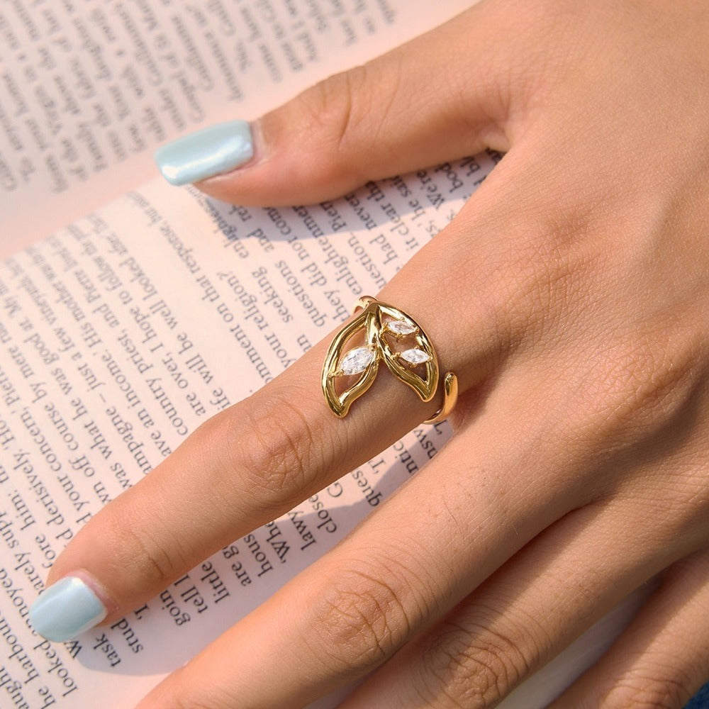 Zircon Wrap Ring