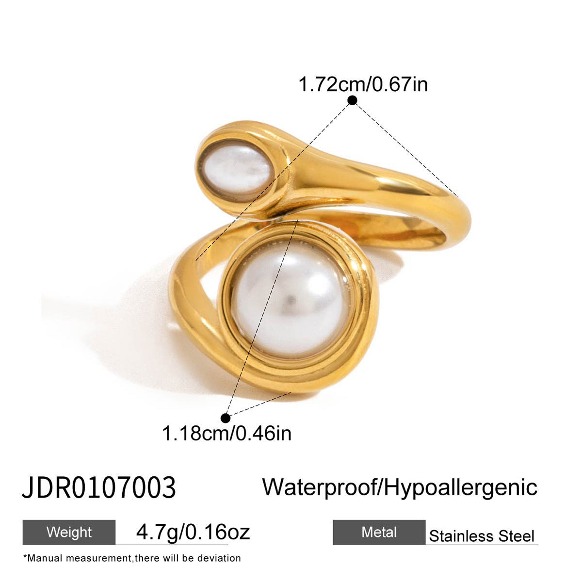 Pearl Statement Ring Collection