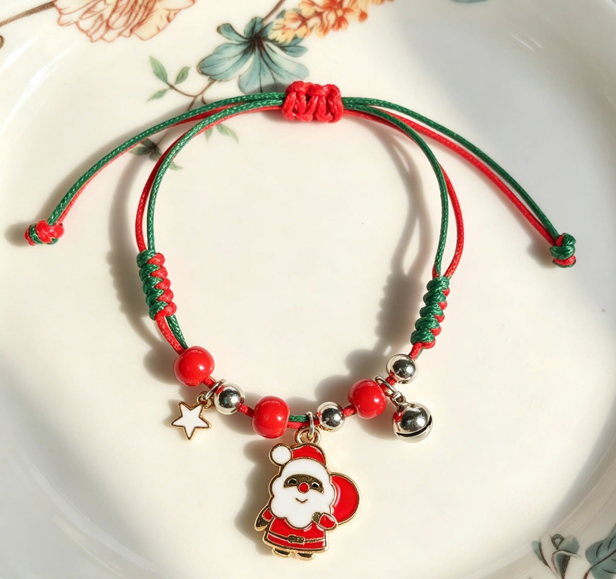 European And American Cross-border Hot Selling Christmas Bracelet Woven Bracelet Bracelet Christmas Gift Factory Supply