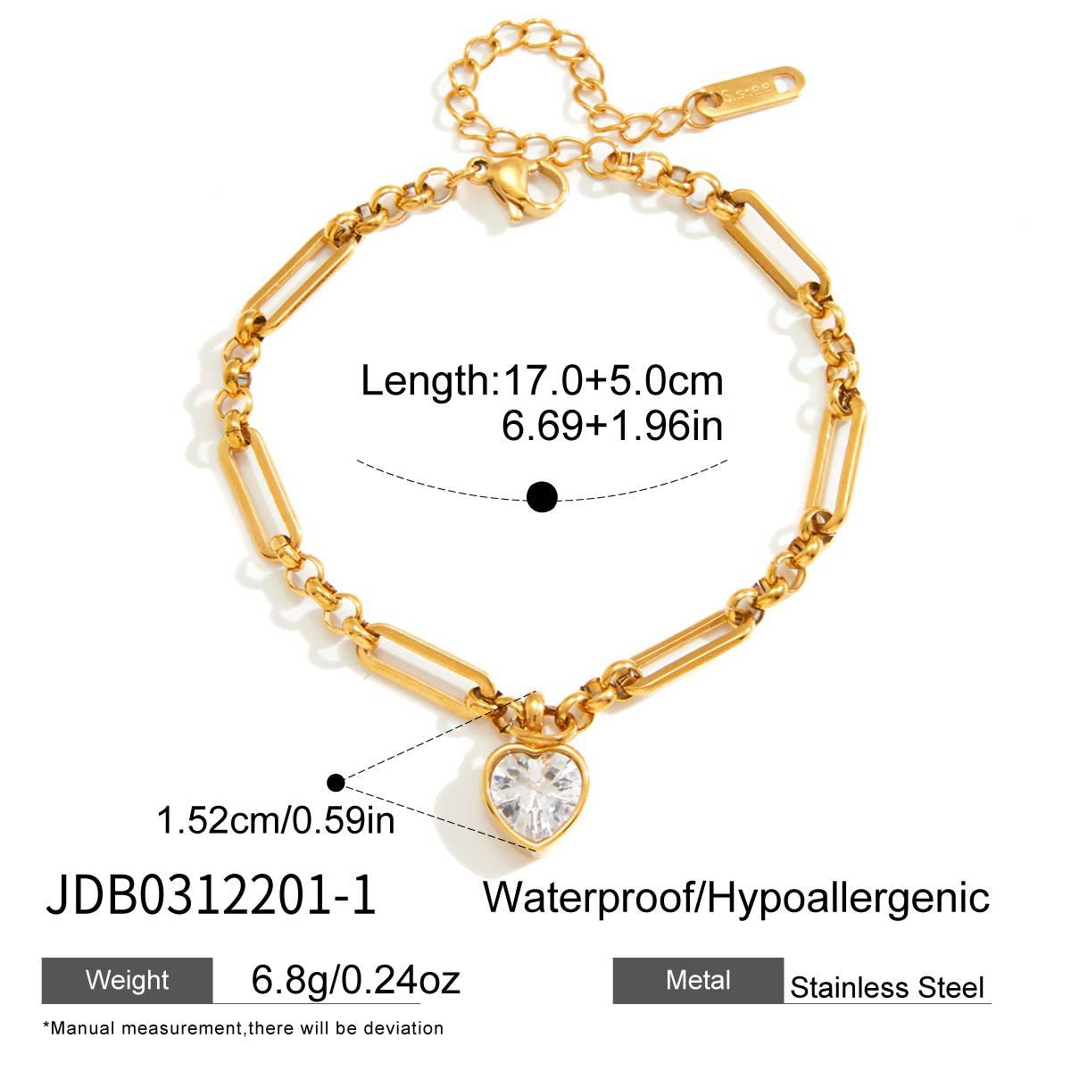 Zircon Station Bracelet Collection