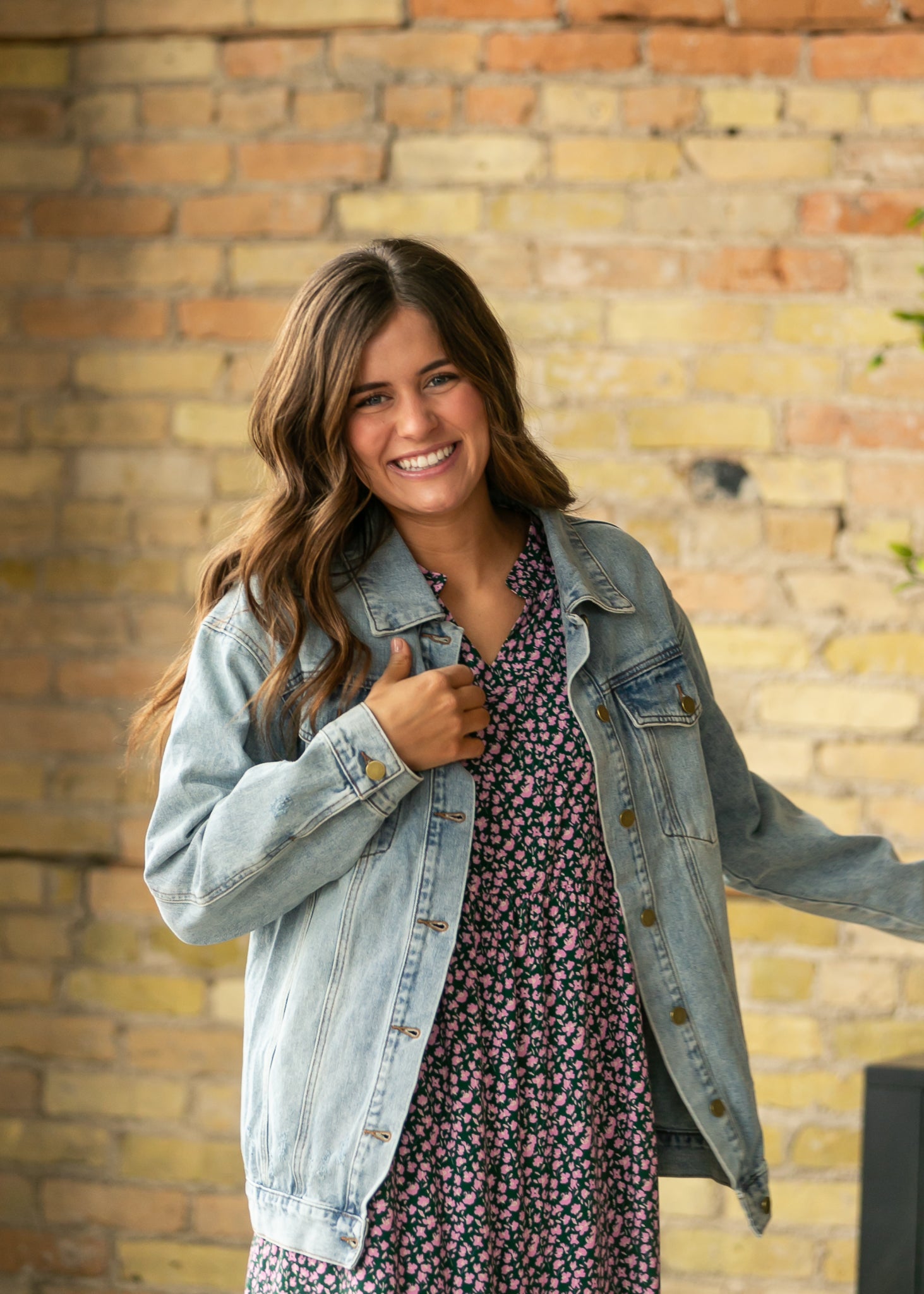 Brinx Oversized Denim Jacket