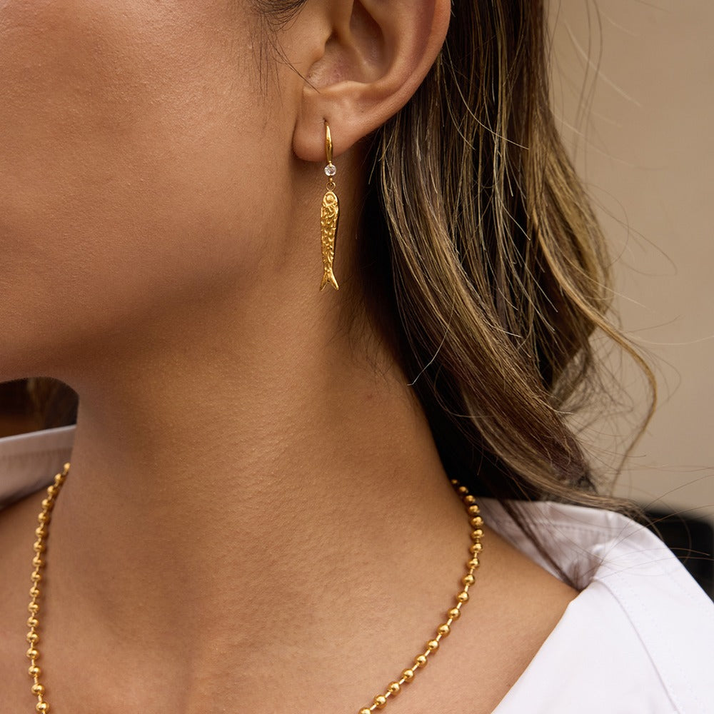 Fish Drop Earrings Collection