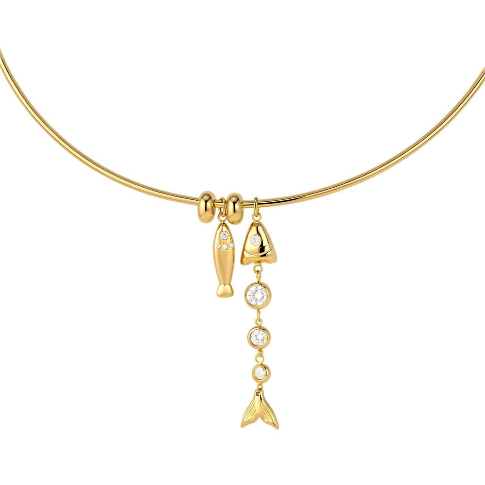 Shell Choker Necklace