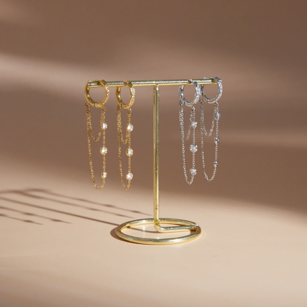 Long Tassel Earrings Collection