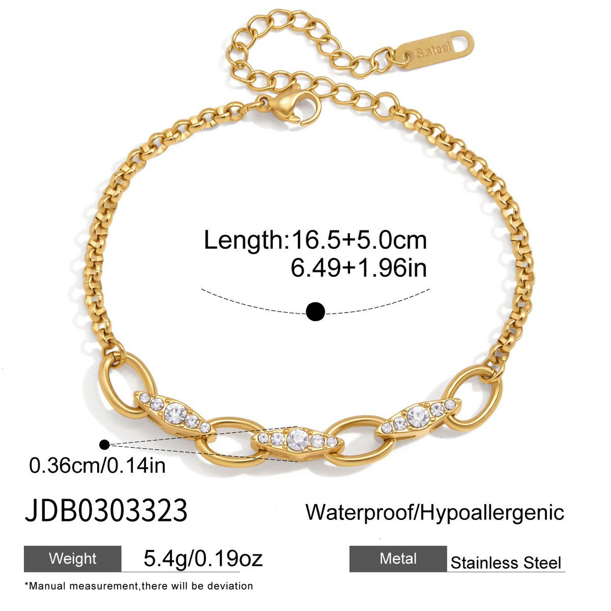 Oval Link Bracelet Collection