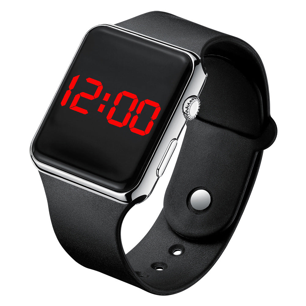 Fashion Square LED Digital Electronic Watch