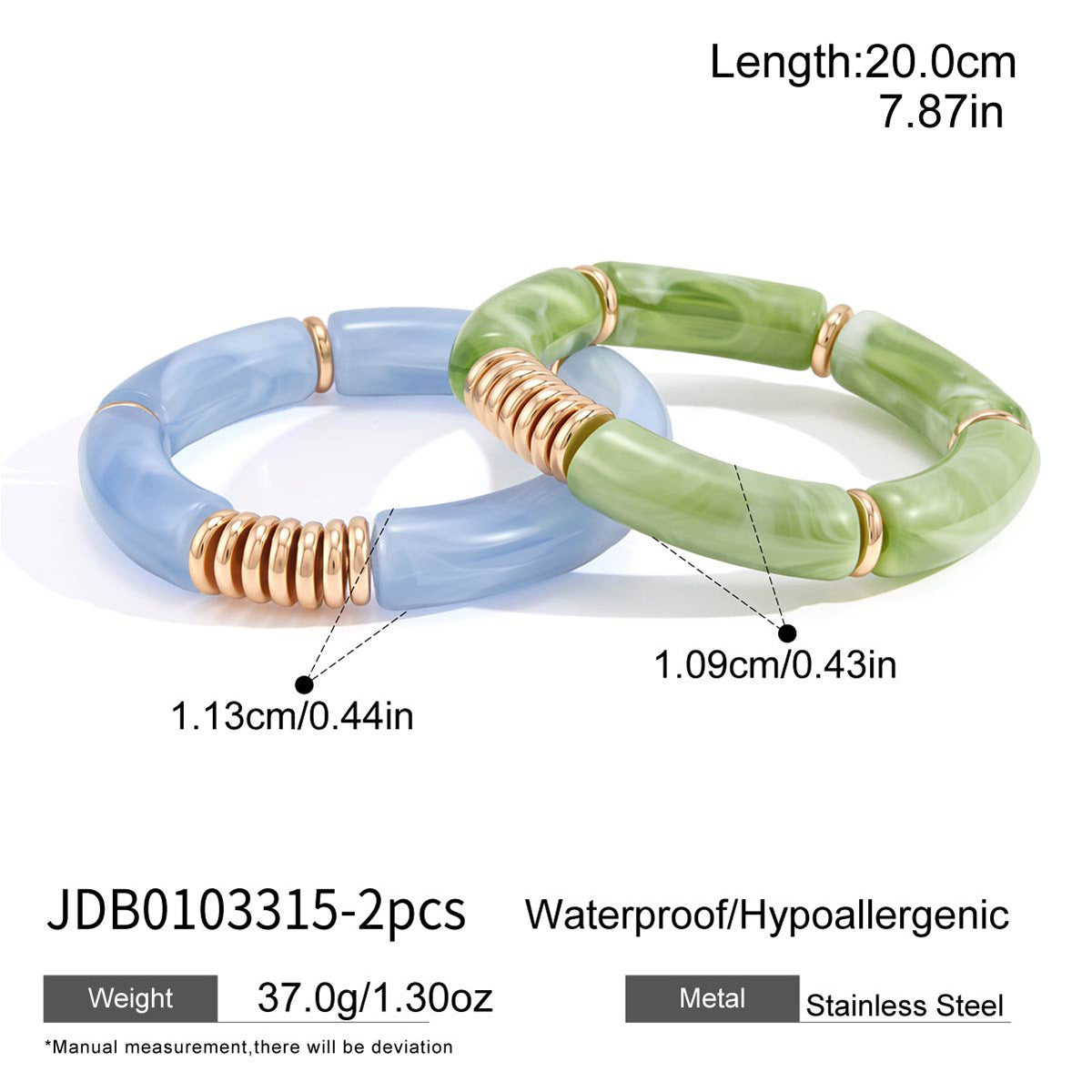 Resin Bangle Set