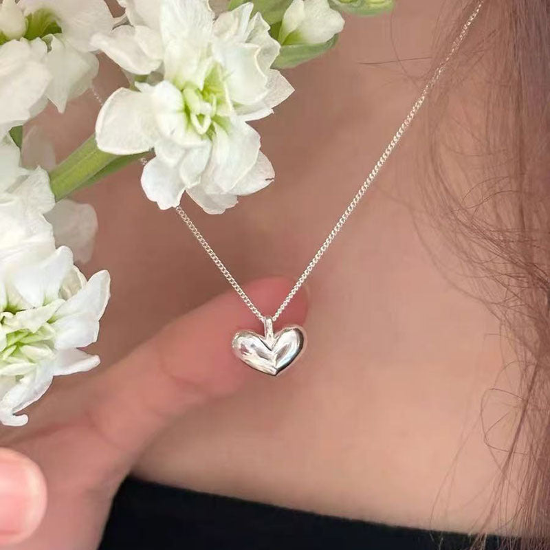 S925 Sterling Silver Pearl Necklace For Women, Niche Design, Light Luxury, Stylish And Versatile, High-End Clavicle Chain Accessory, Trendy
