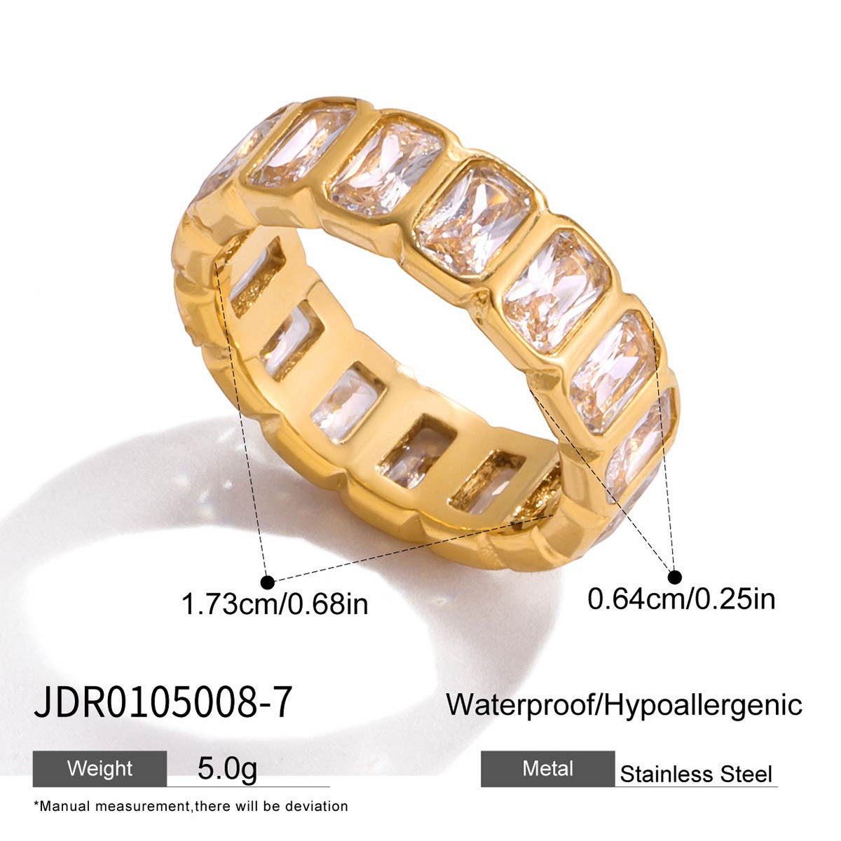 Zircon Finger Chain Bracelet Collection