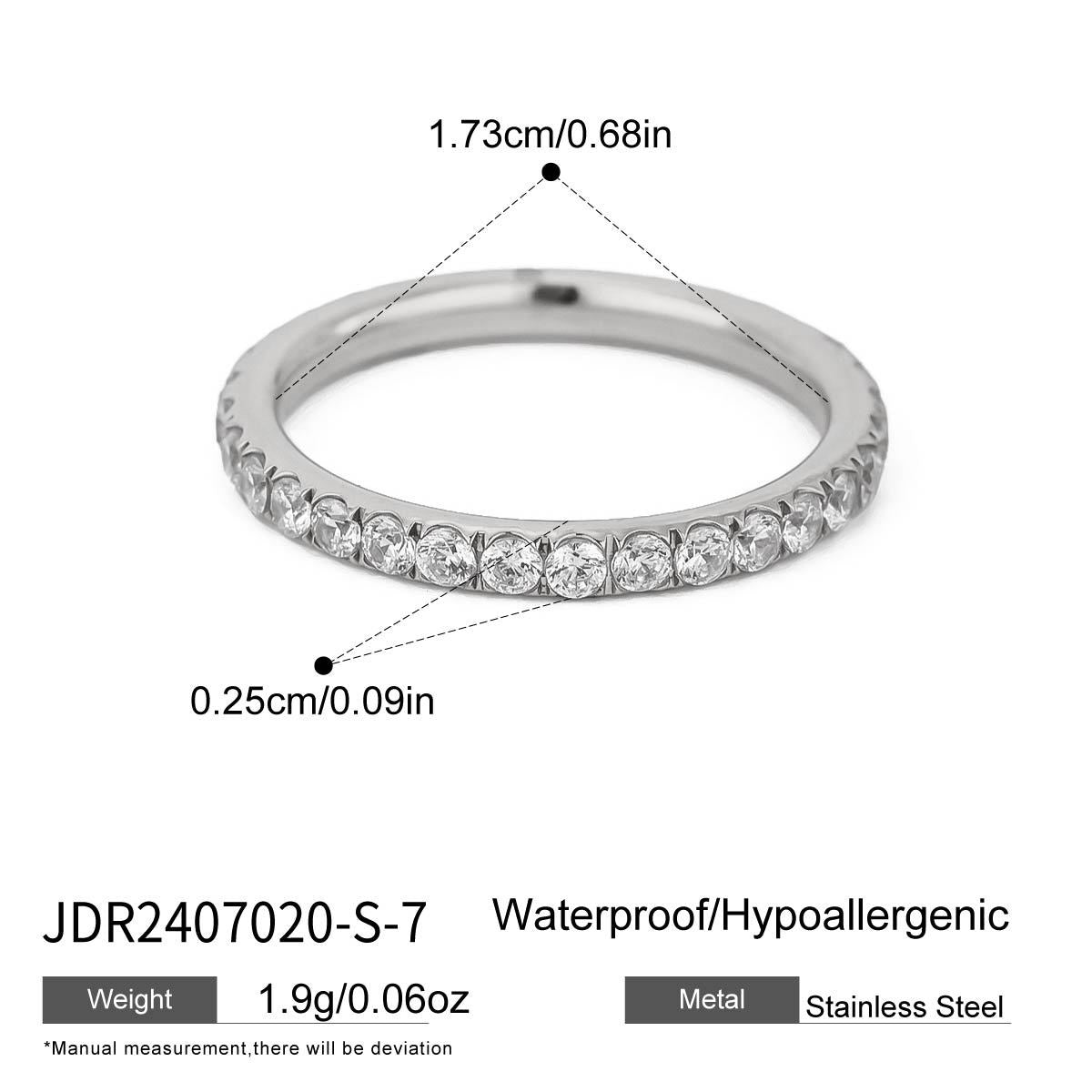 Color Zircon Ring Collection