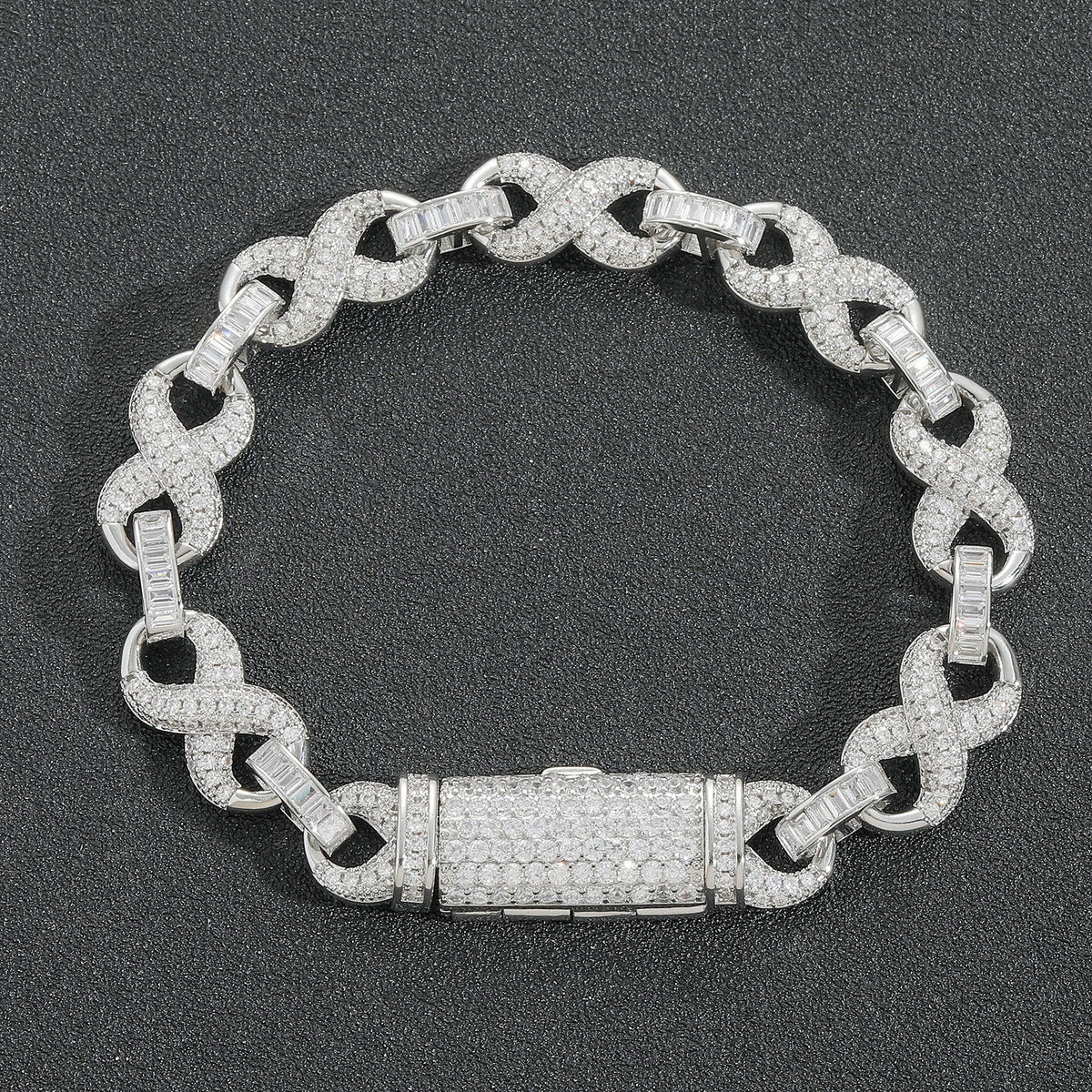 10mm Figure-eight Infinity Chain Personalized Cuban Link