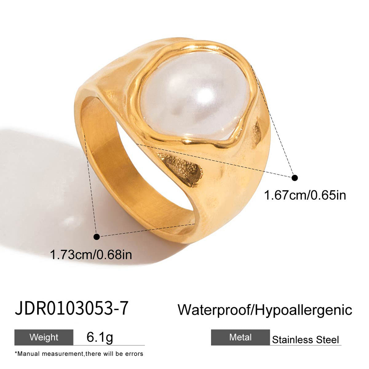 Pearl Statement Ring Collection