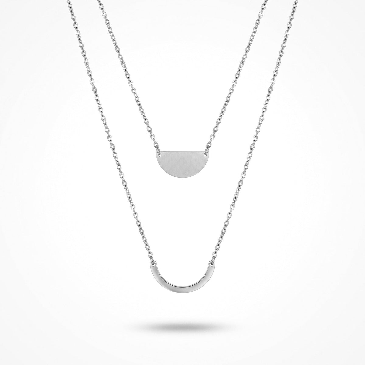 Stainless Steel Gold Pearl Butterfly Clavicle Necklace For Women, Dainty Non Tarnish Elegant Versatile New Lady Neck Jewelry