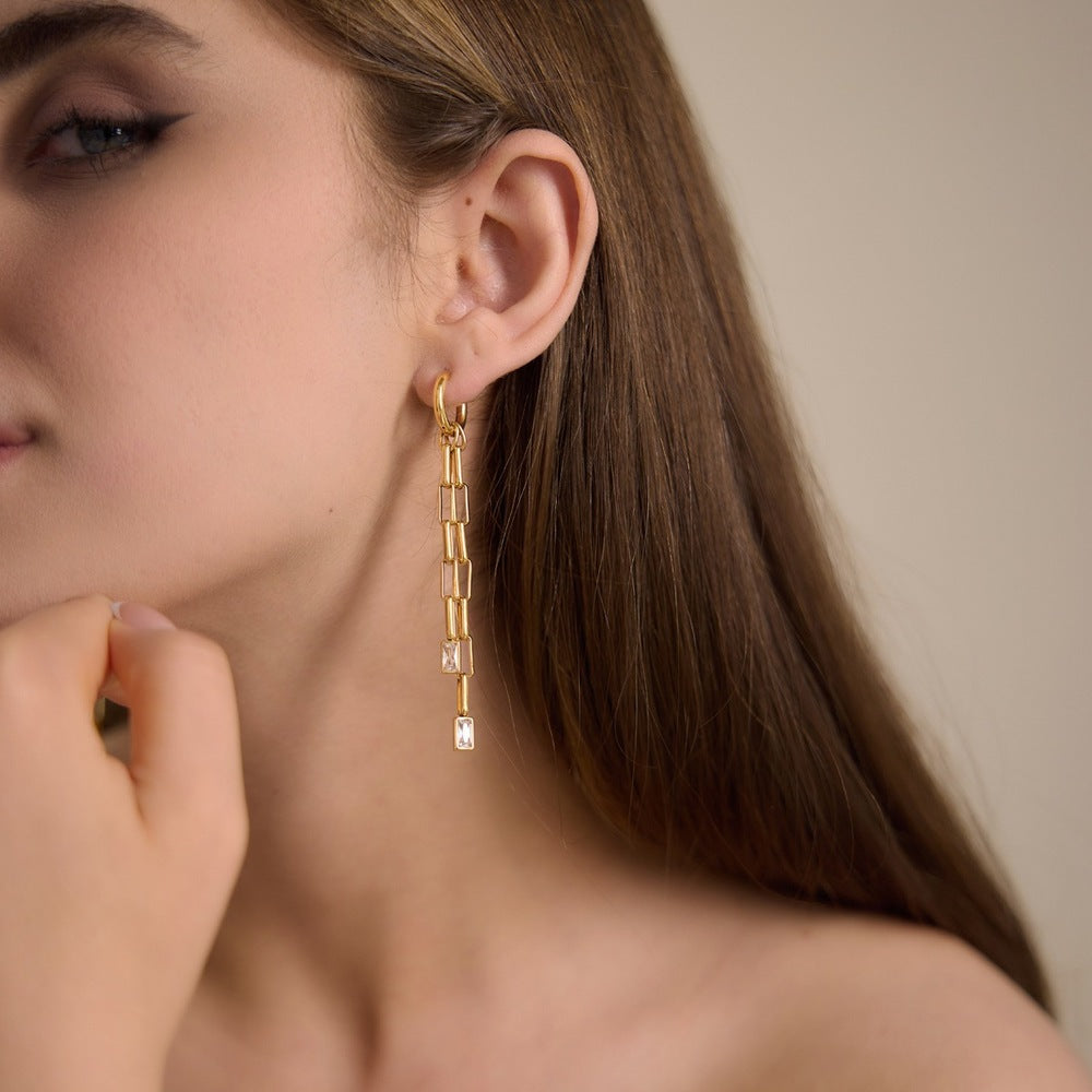 Zircon Tassel Jewelry Collection