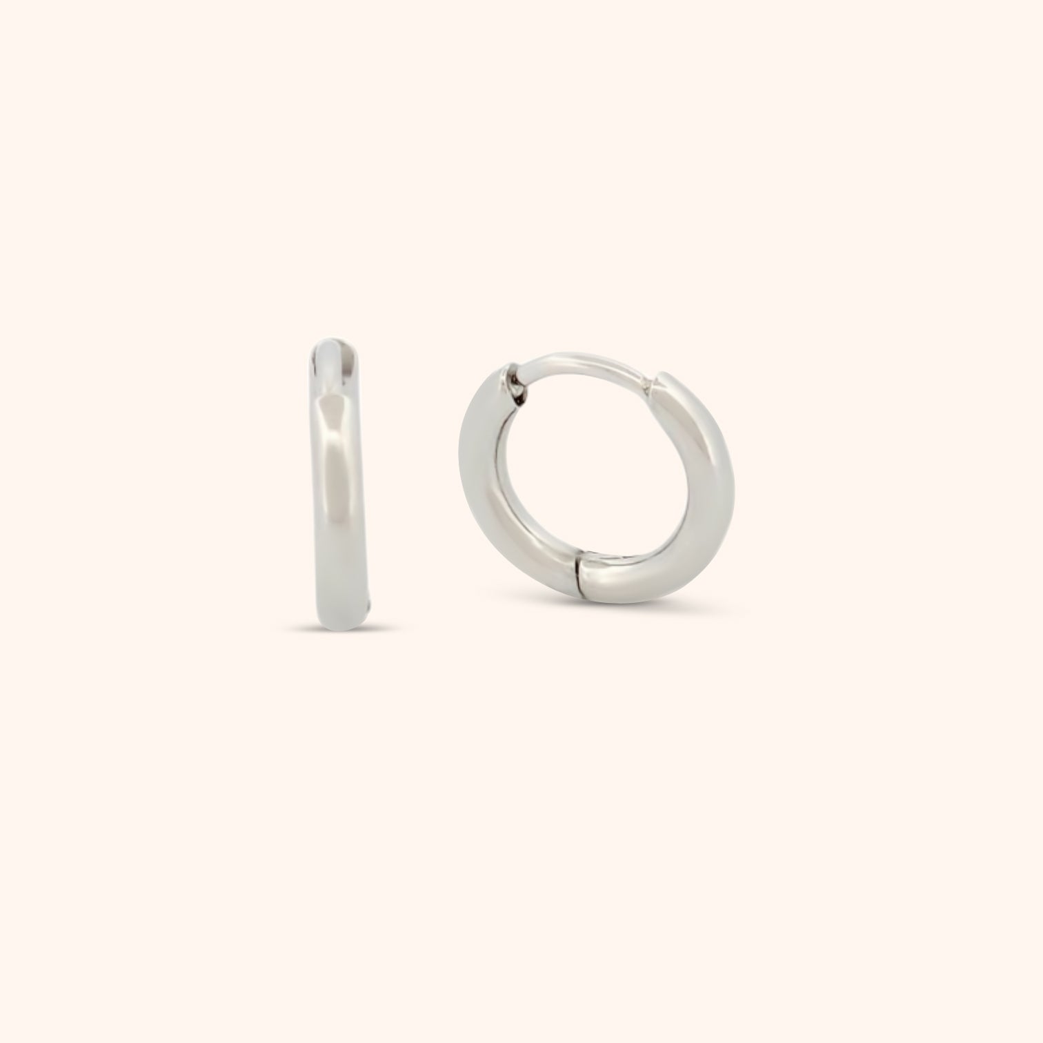 Endless Huggie Earrings - Dainty by PRESSIE