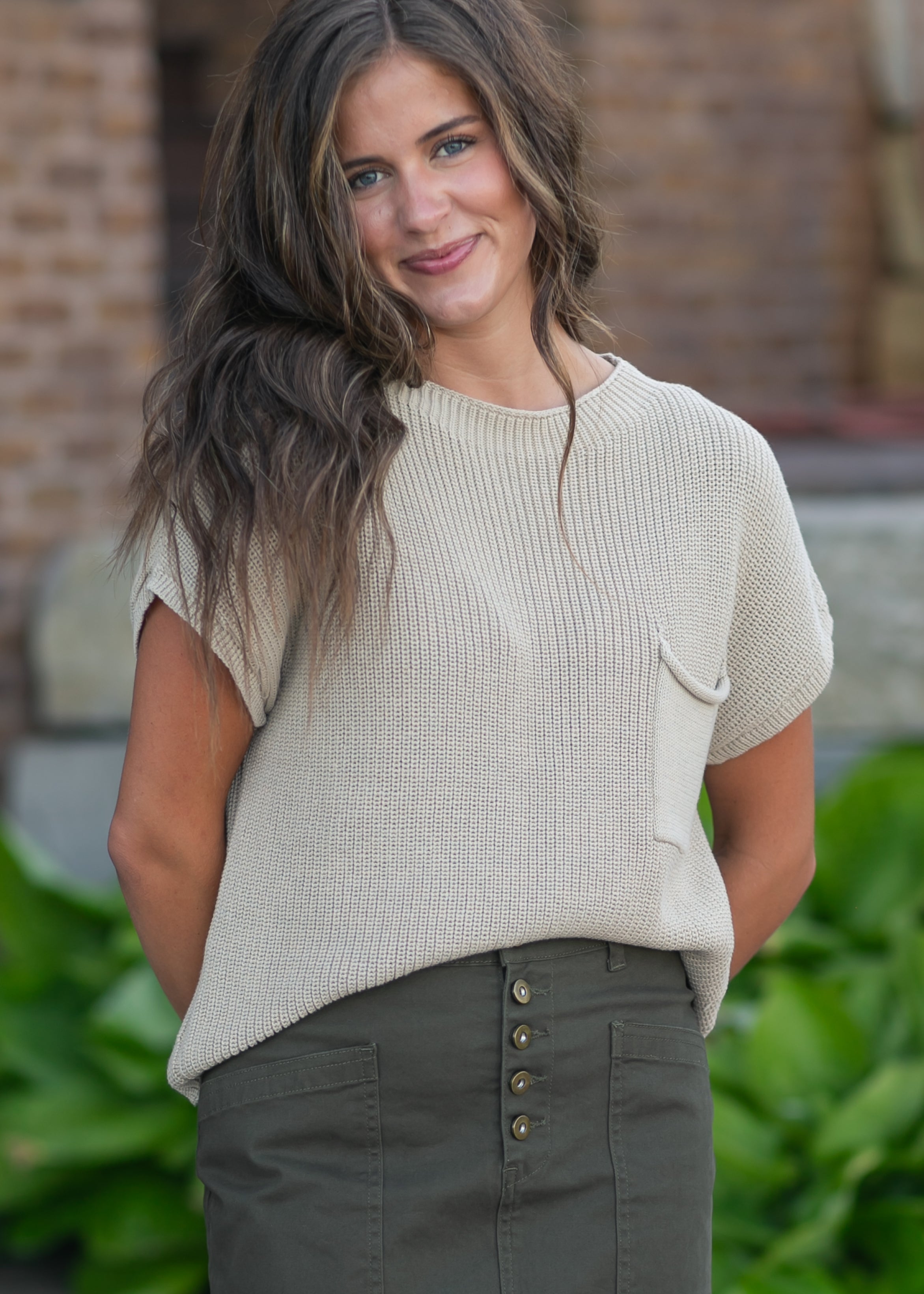 Danya Knit Sweater Top