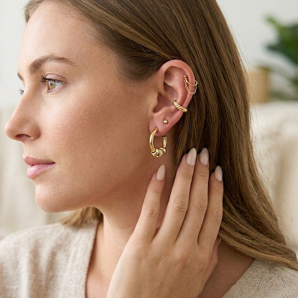 Huggie Hoop Earrings Collection