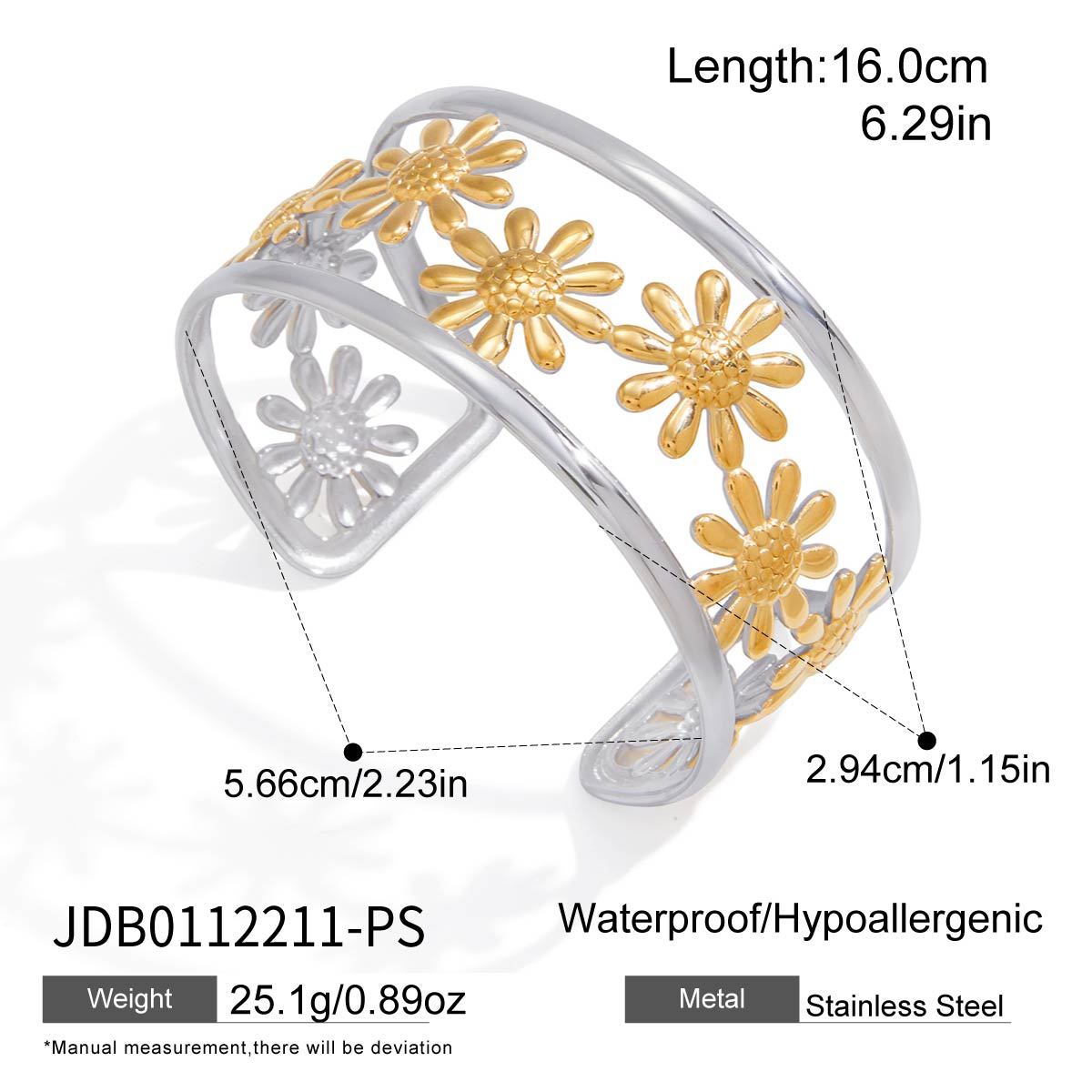 Floral Bracelet Ring Collection