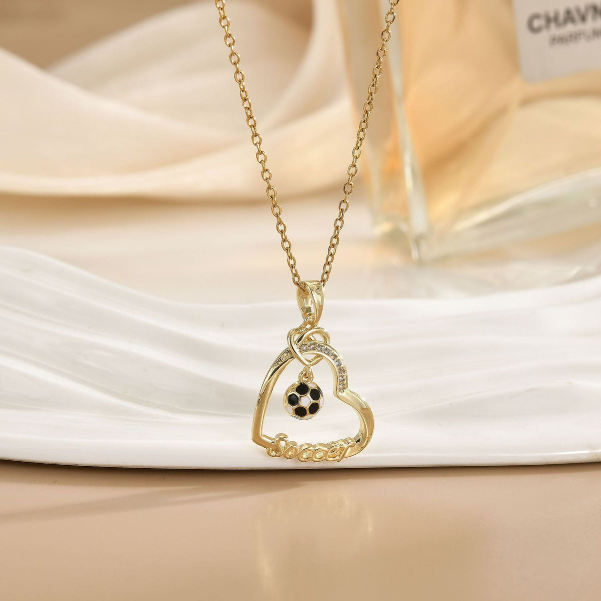 Soccer Pendant Necklace Collection