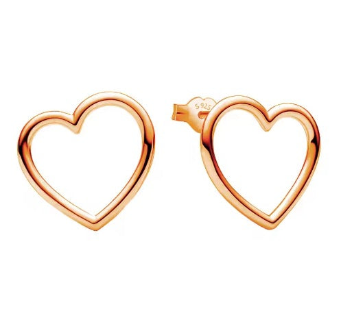 Fashionable And Versatile White Copper-Plated 925 Silver Earrings