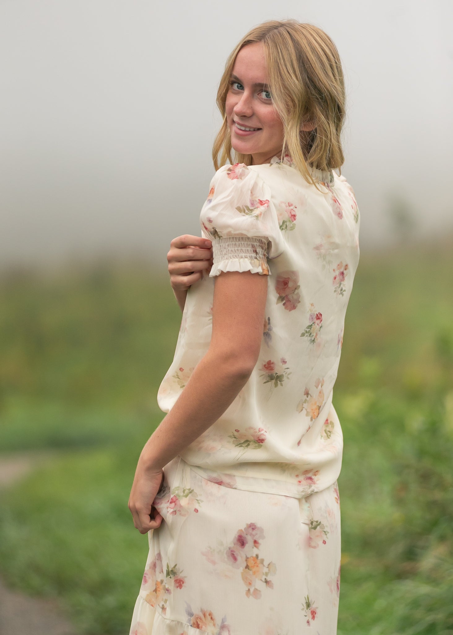 Dempsey Puff Short Sleeve Top