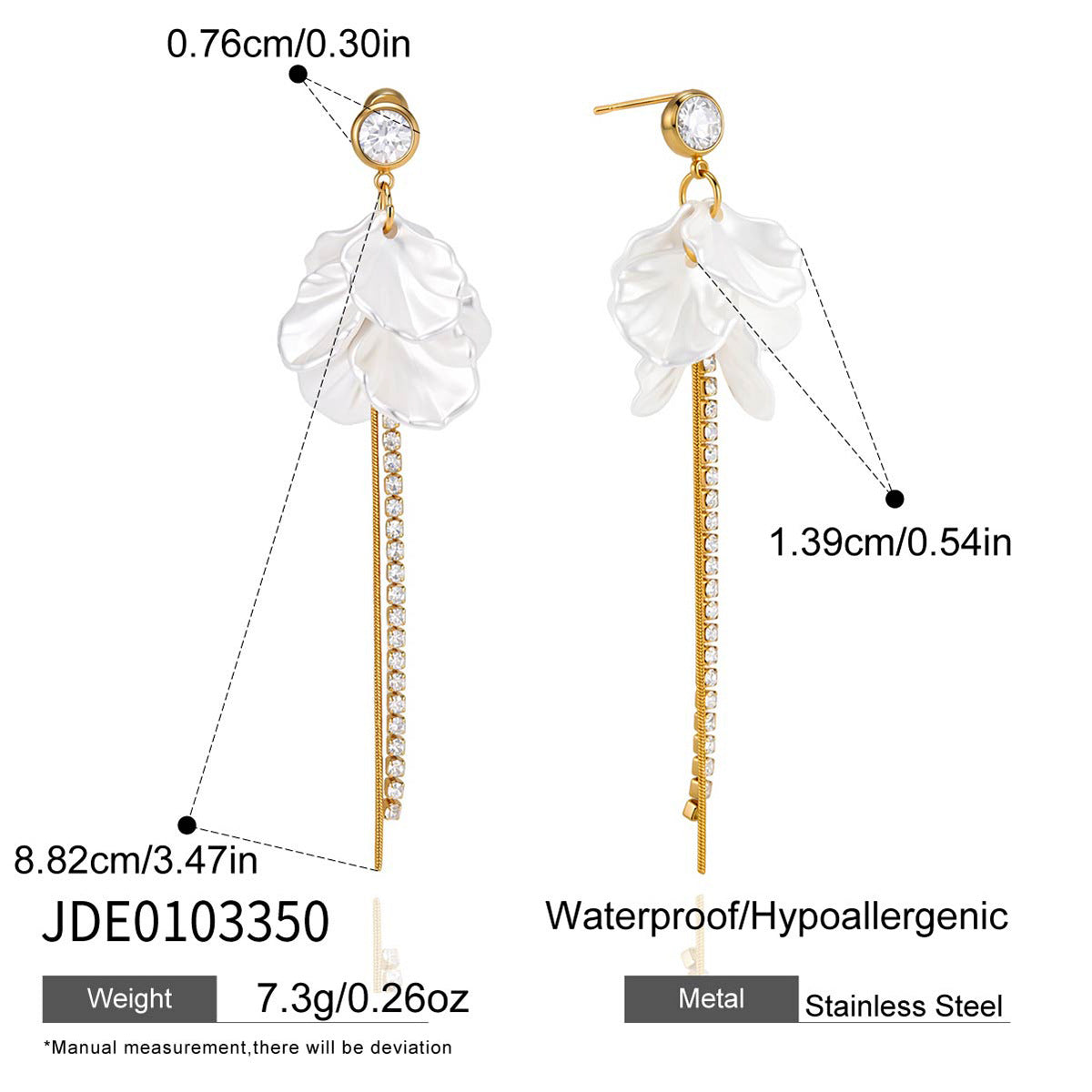 Pearl Tassel Earrings Collection