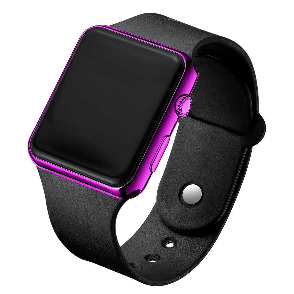 Fashion Square LED Digital Electronic Watch