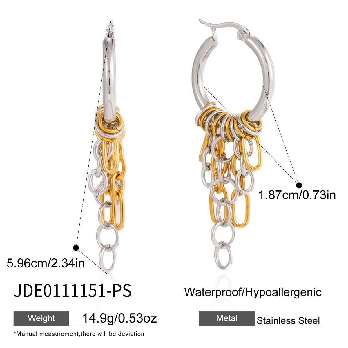 Chain Tassel Earrings Assortment