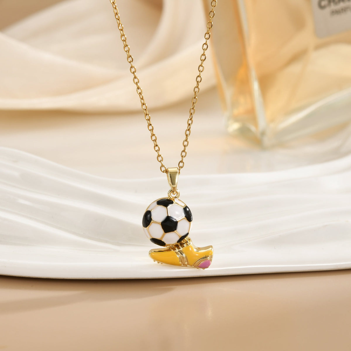 Soccer Pendant Necklace Collection