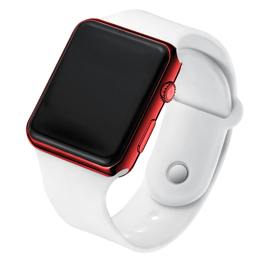 Fashion Square LED Digital Electronic Watch
