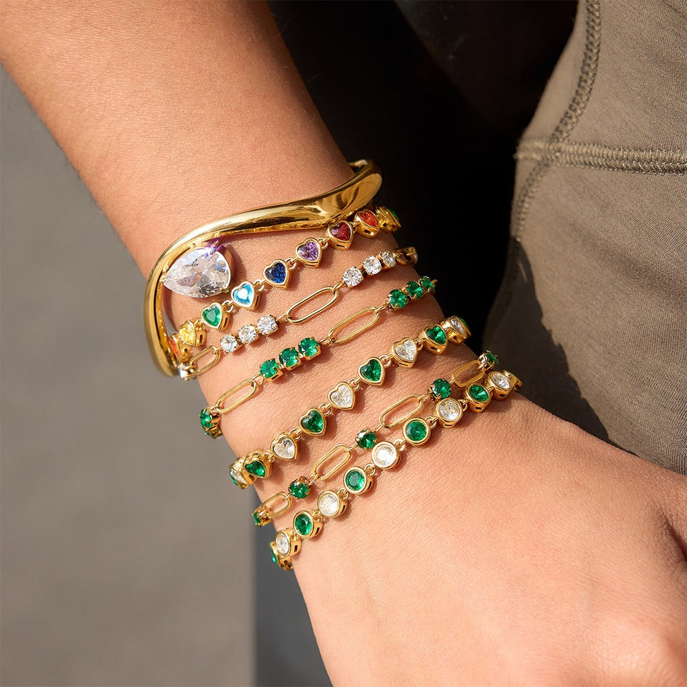 Zircon Bracelet Collection