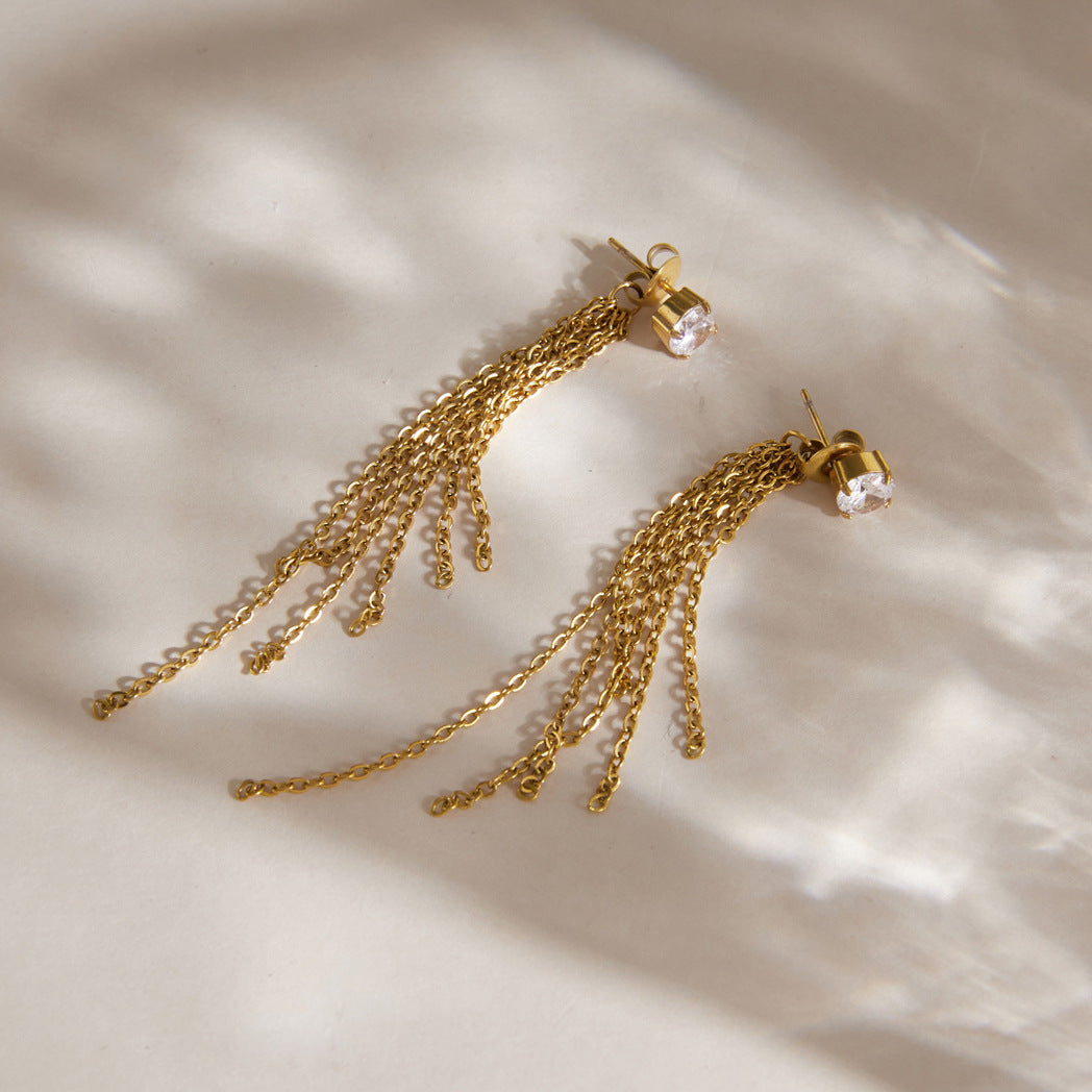 Fan Zircon Ear Crawler