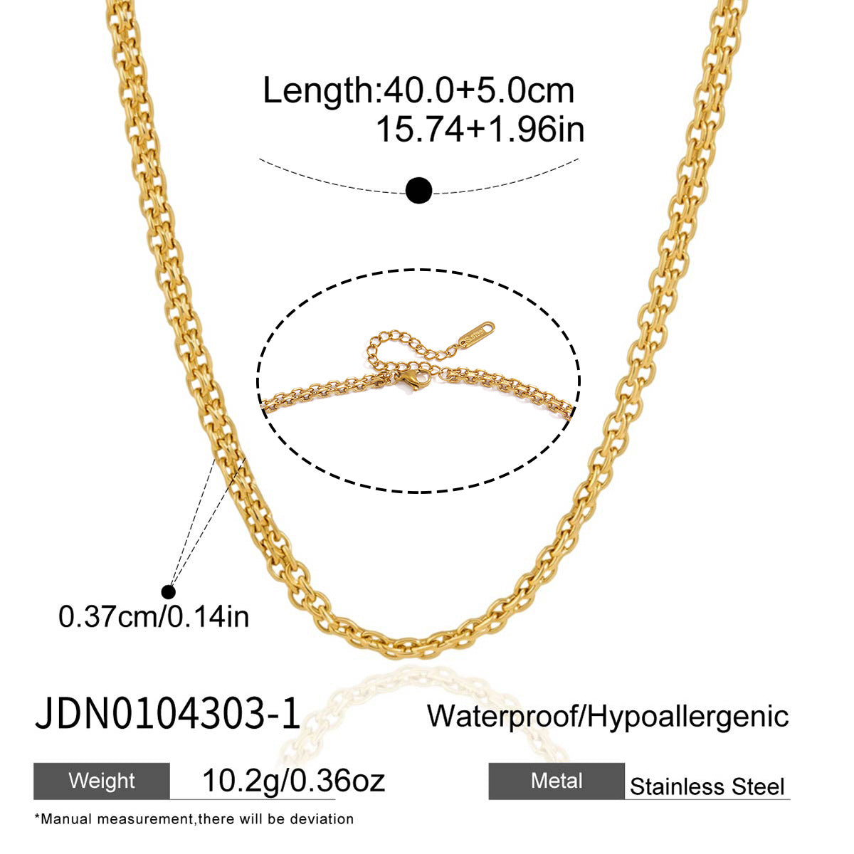 Layered Chain Necklace Collection