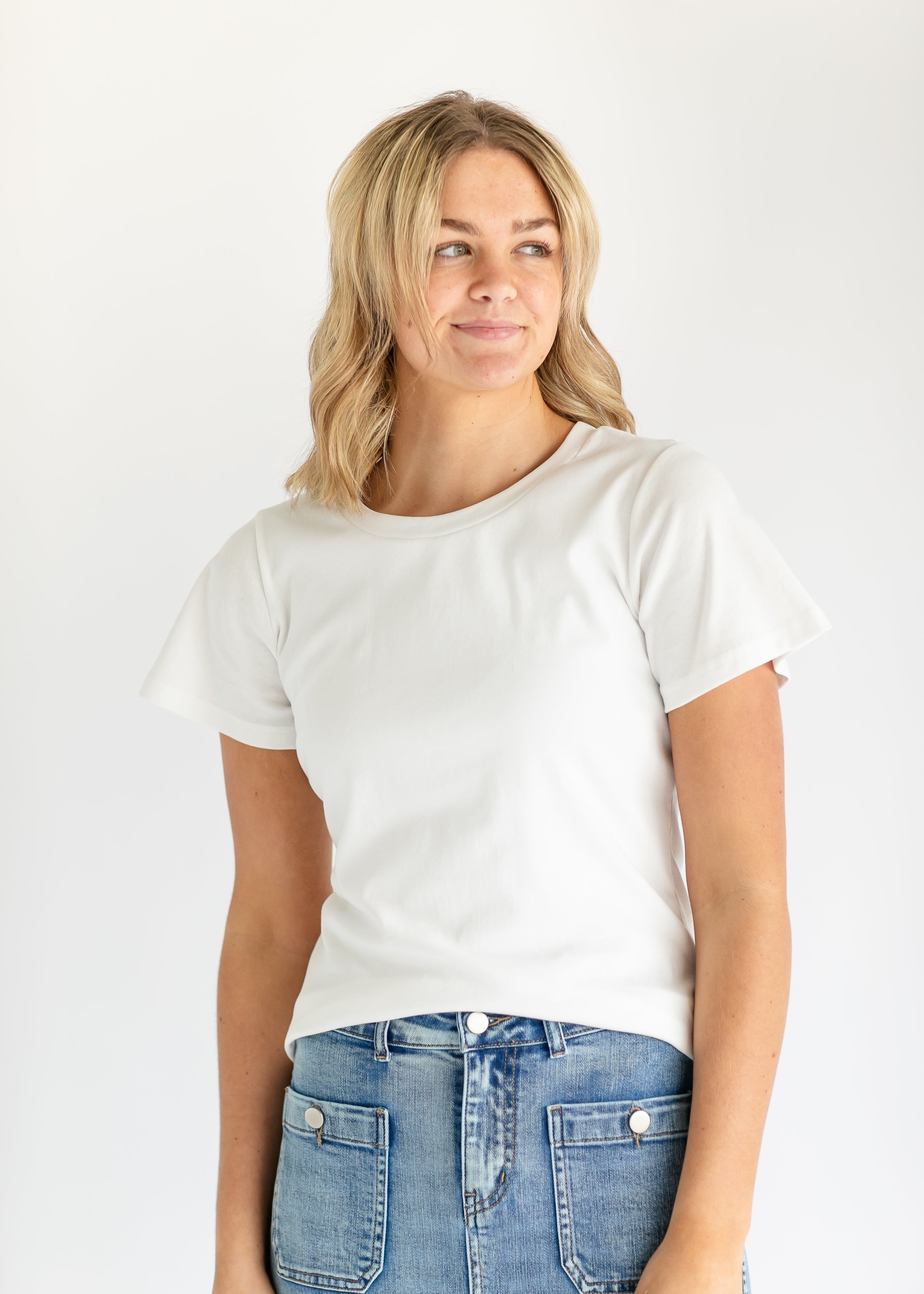 Essential Flutter Sleeve Top