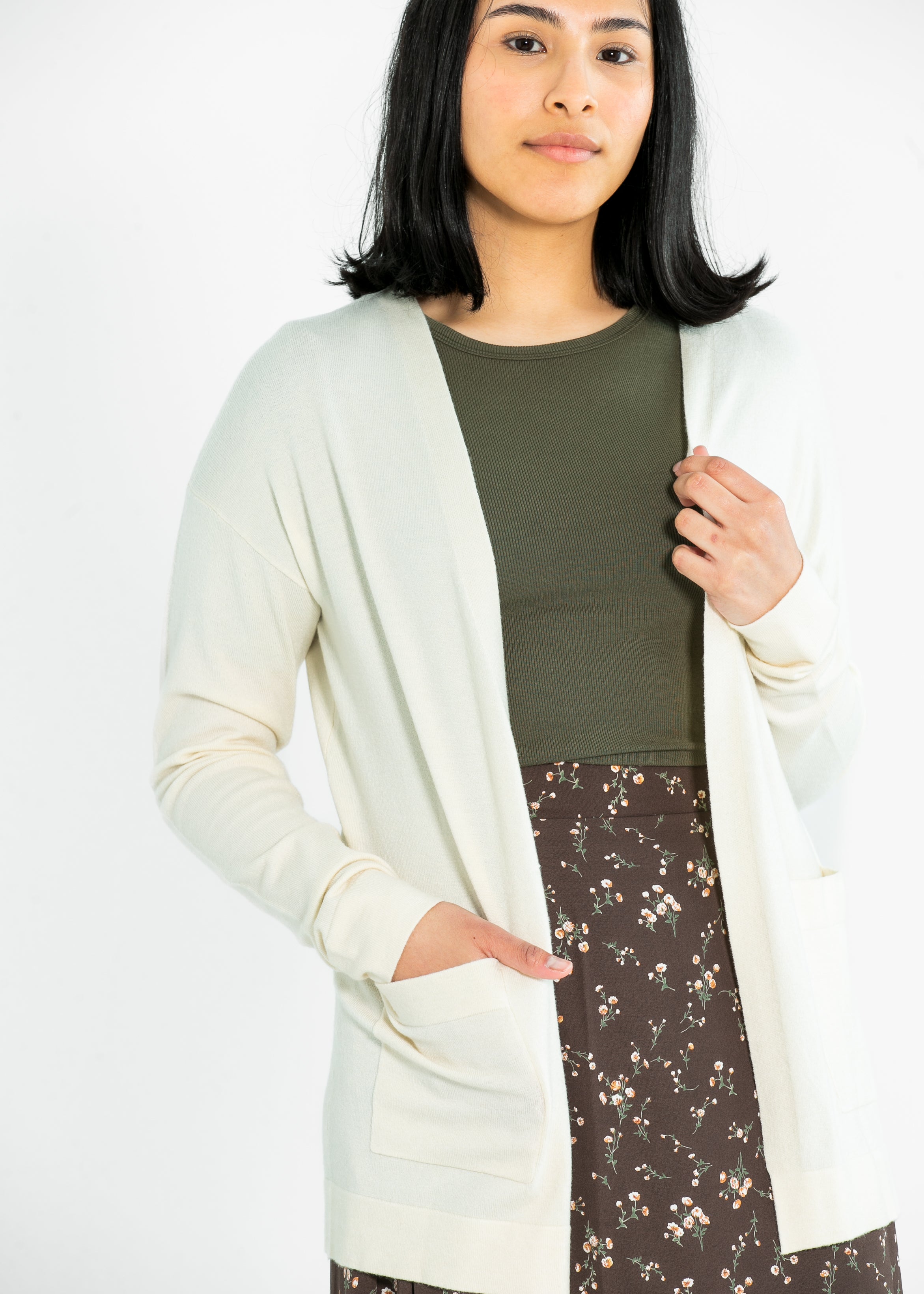 Essential Soft Cardigan 27"