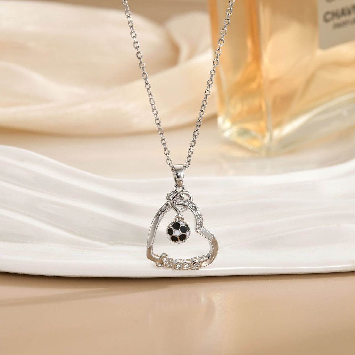 Soccer Pendant Necklace Collection