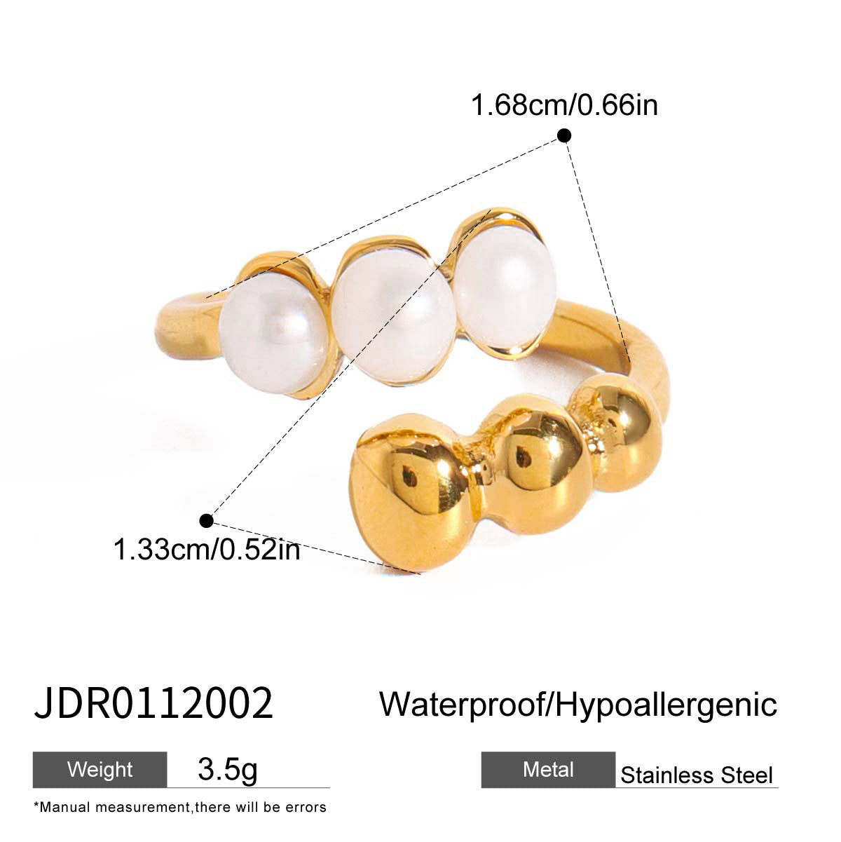 Pearl Statement Ring Collection
