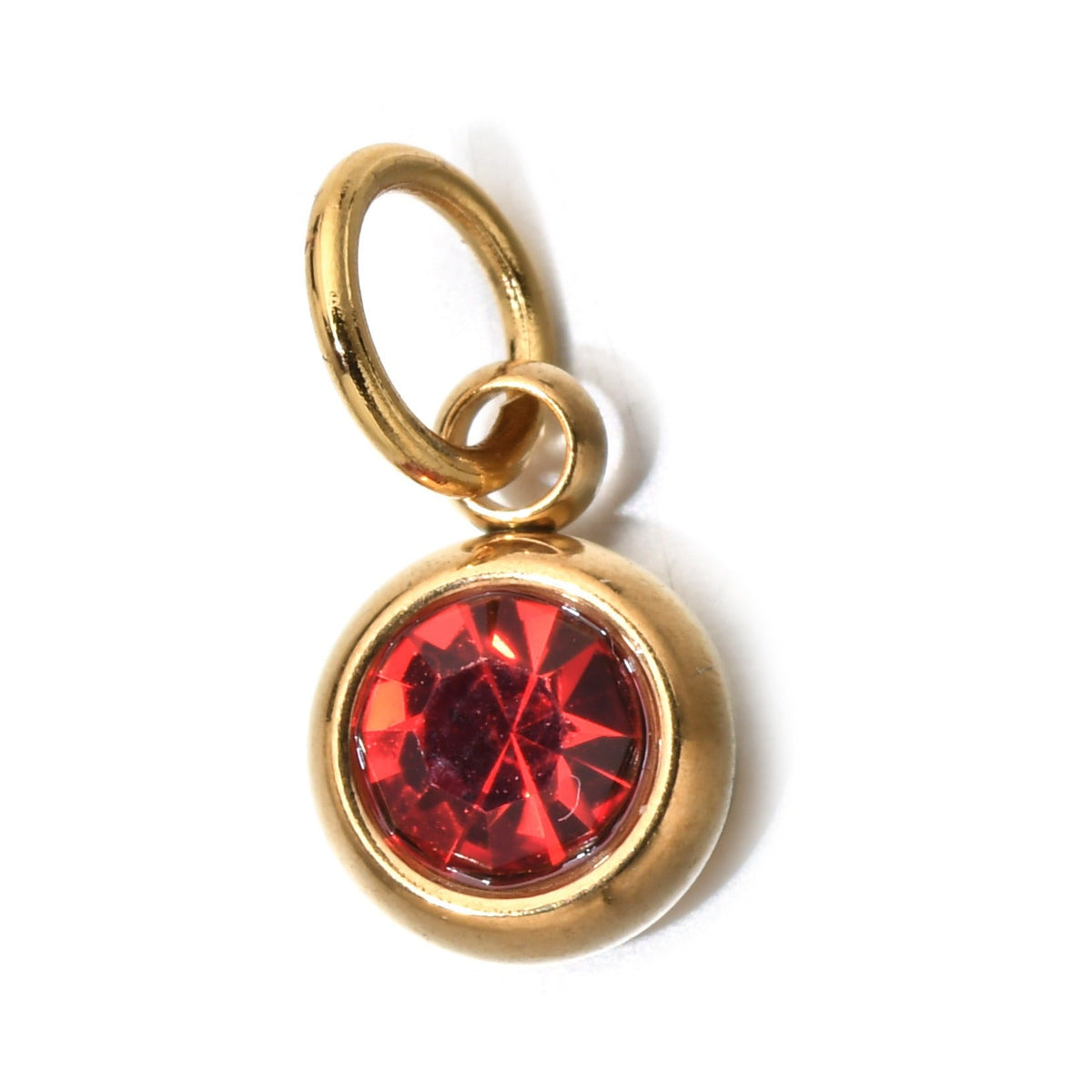 18K gold birthstone with 26 letters design light luxury noble necklace