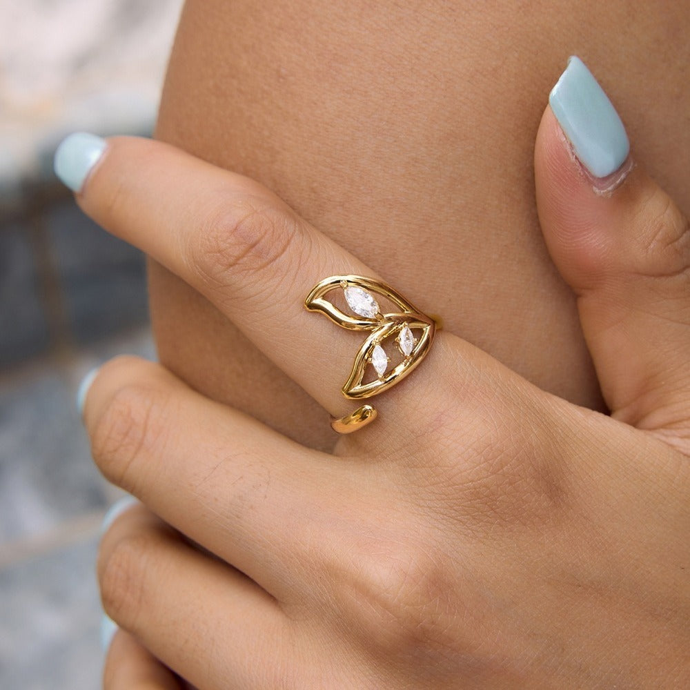 Zircon Wrap Ring