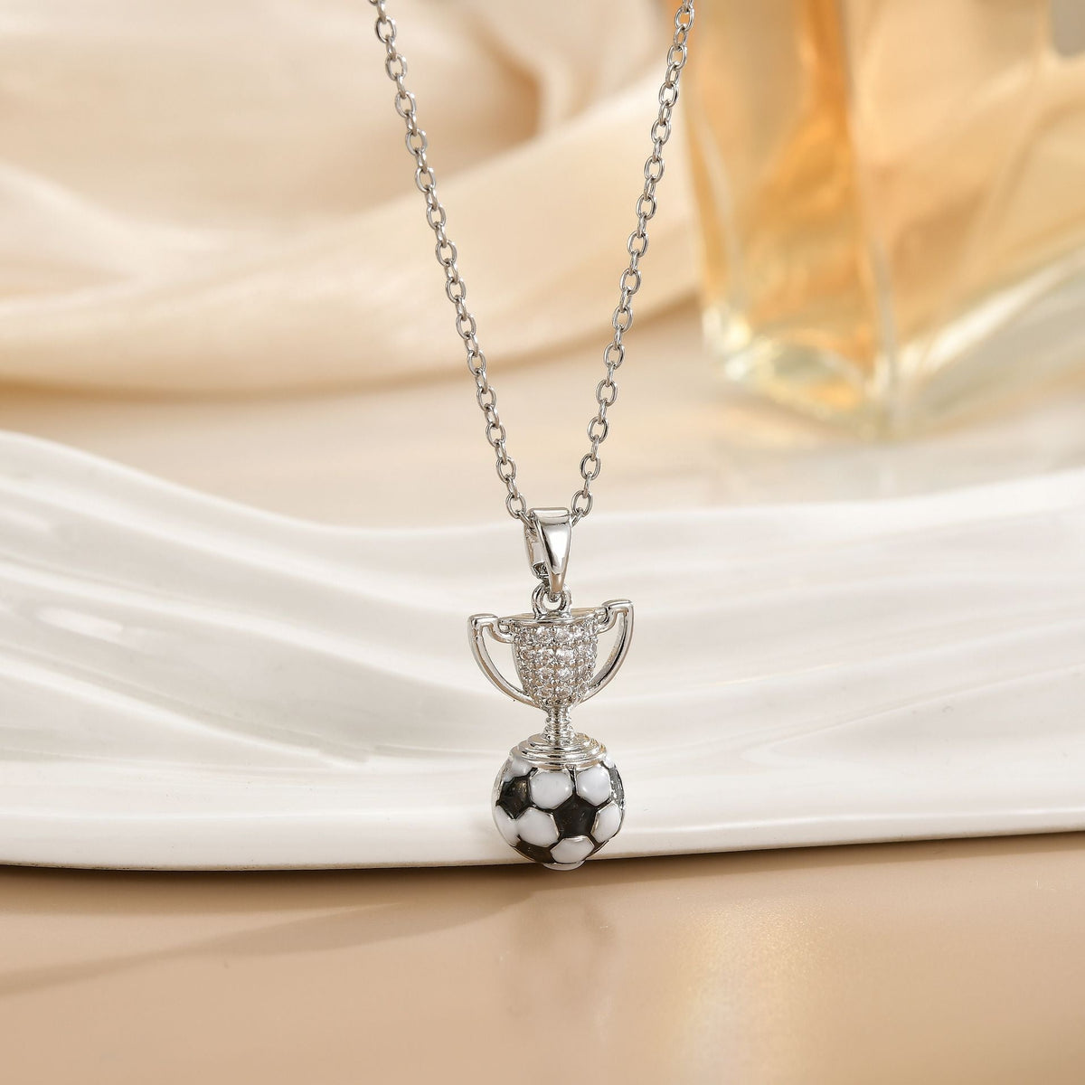 Soccer Pendant Necklace Collection