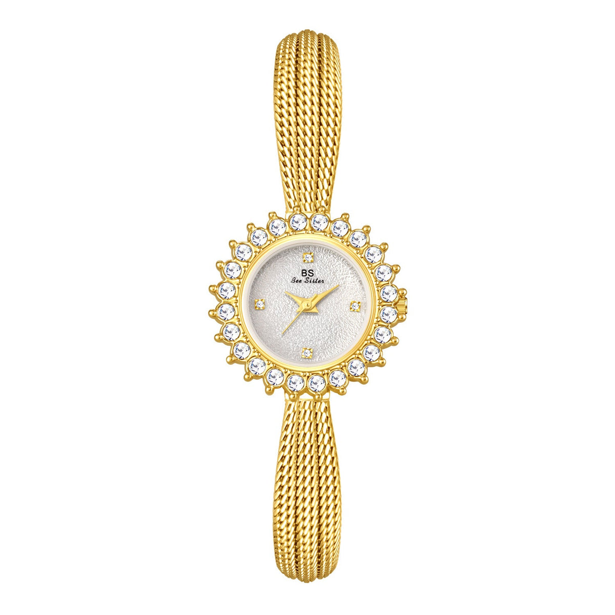 Light-luxury Sun-patterned Gesang Flower Watch An Elegant Timepiece