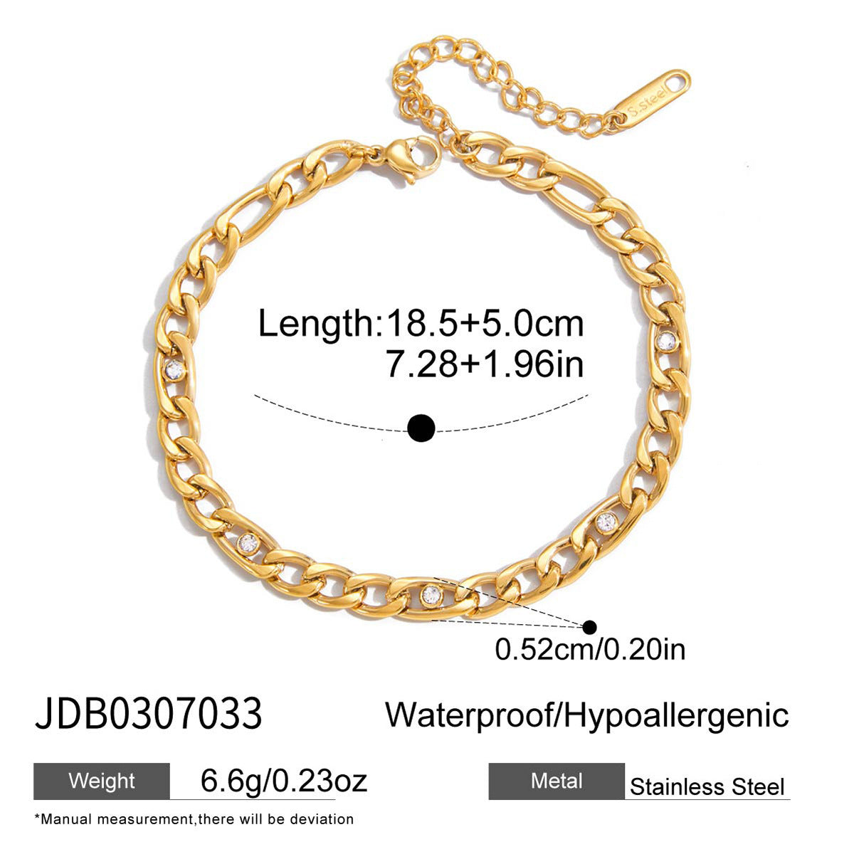 Oval Link Bracelet Collection