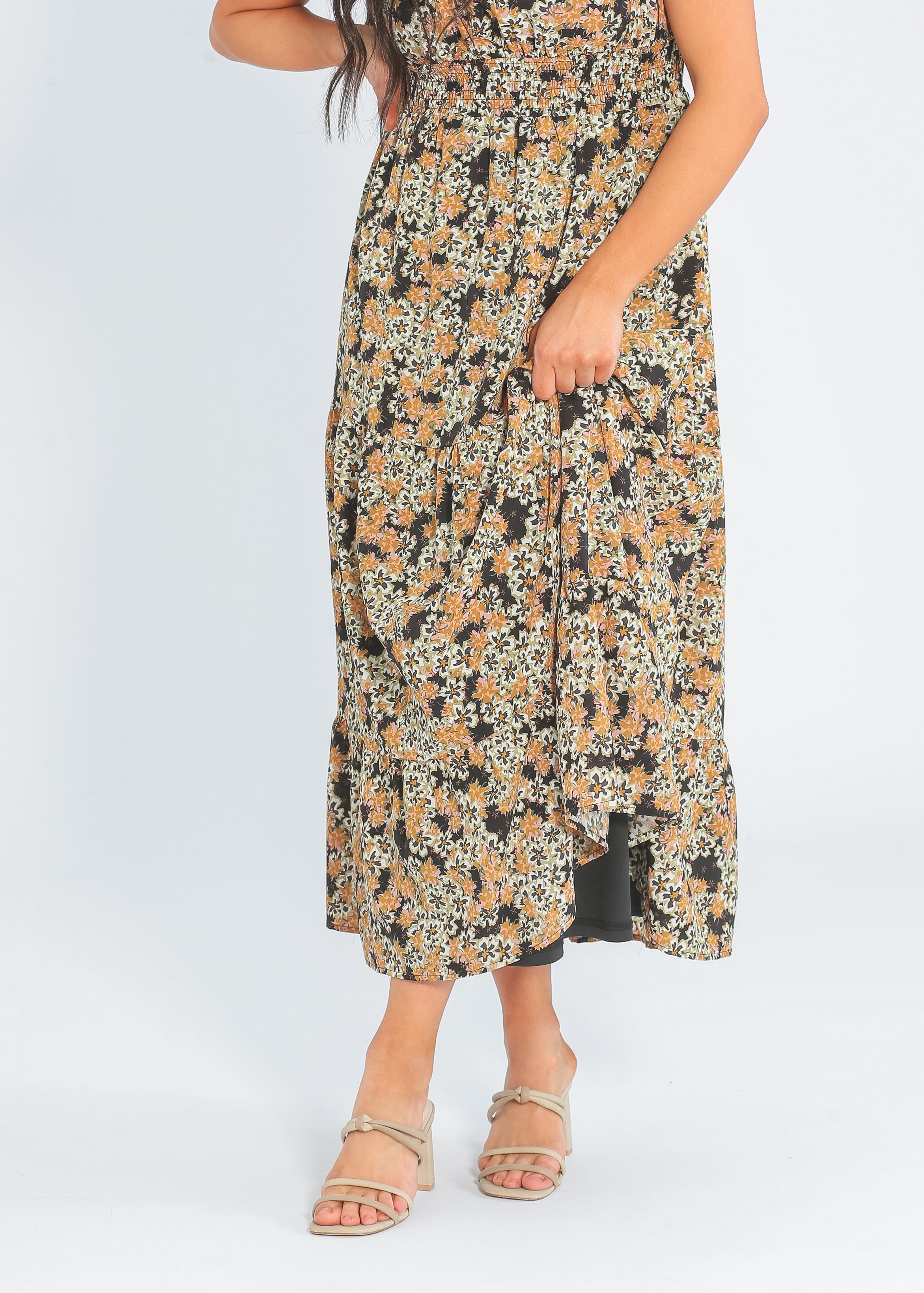 Fiona Floral Maxi Dress