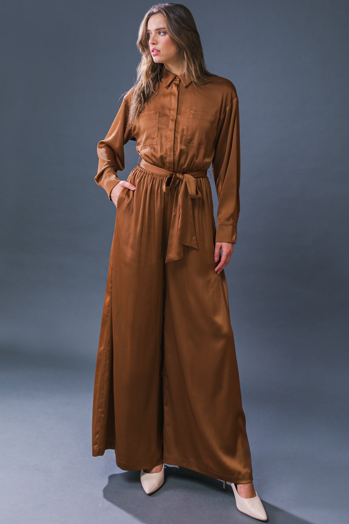 SIMPLY TRENDY WOVEN JUMPSUIT