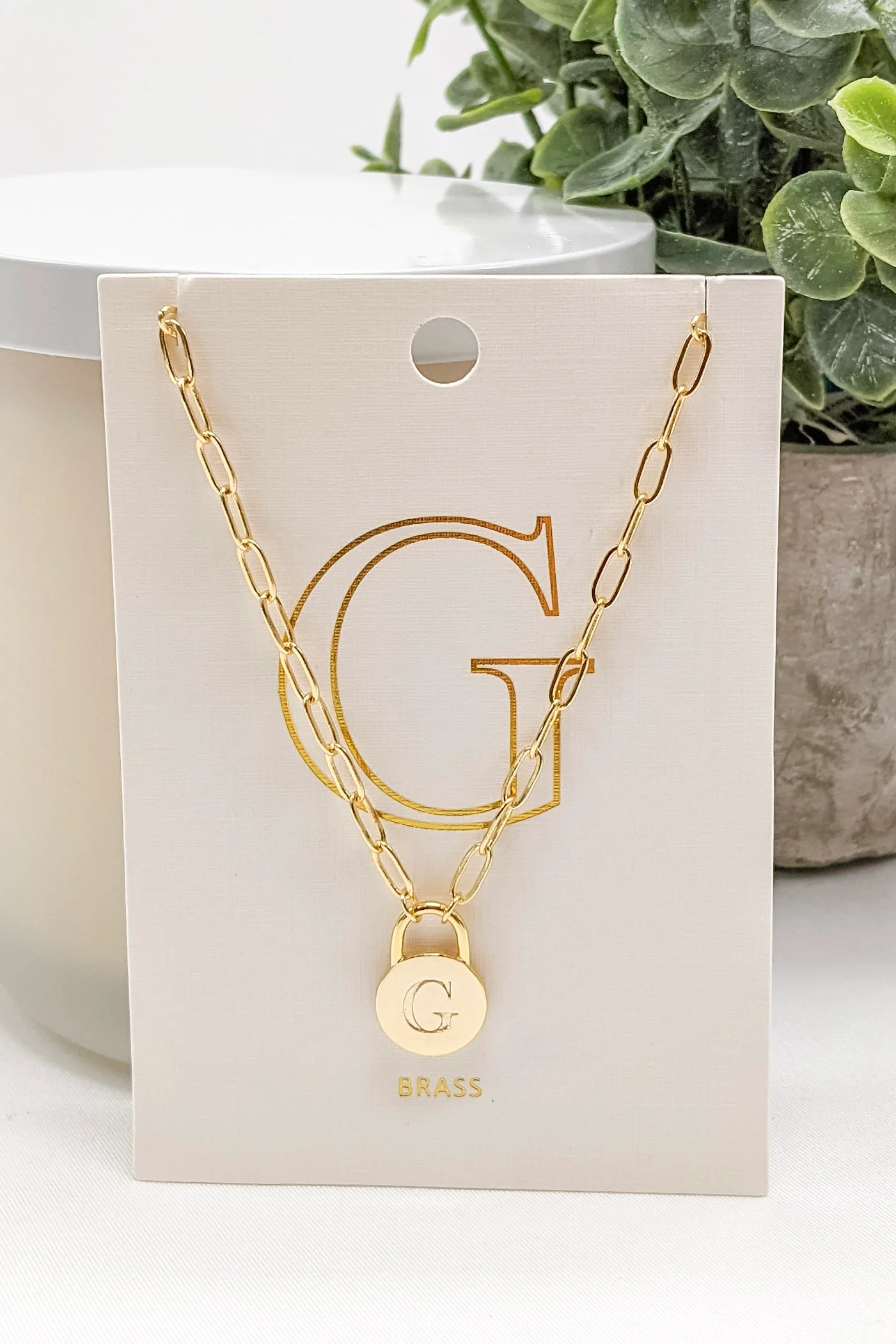 Ashley Initial Necklace